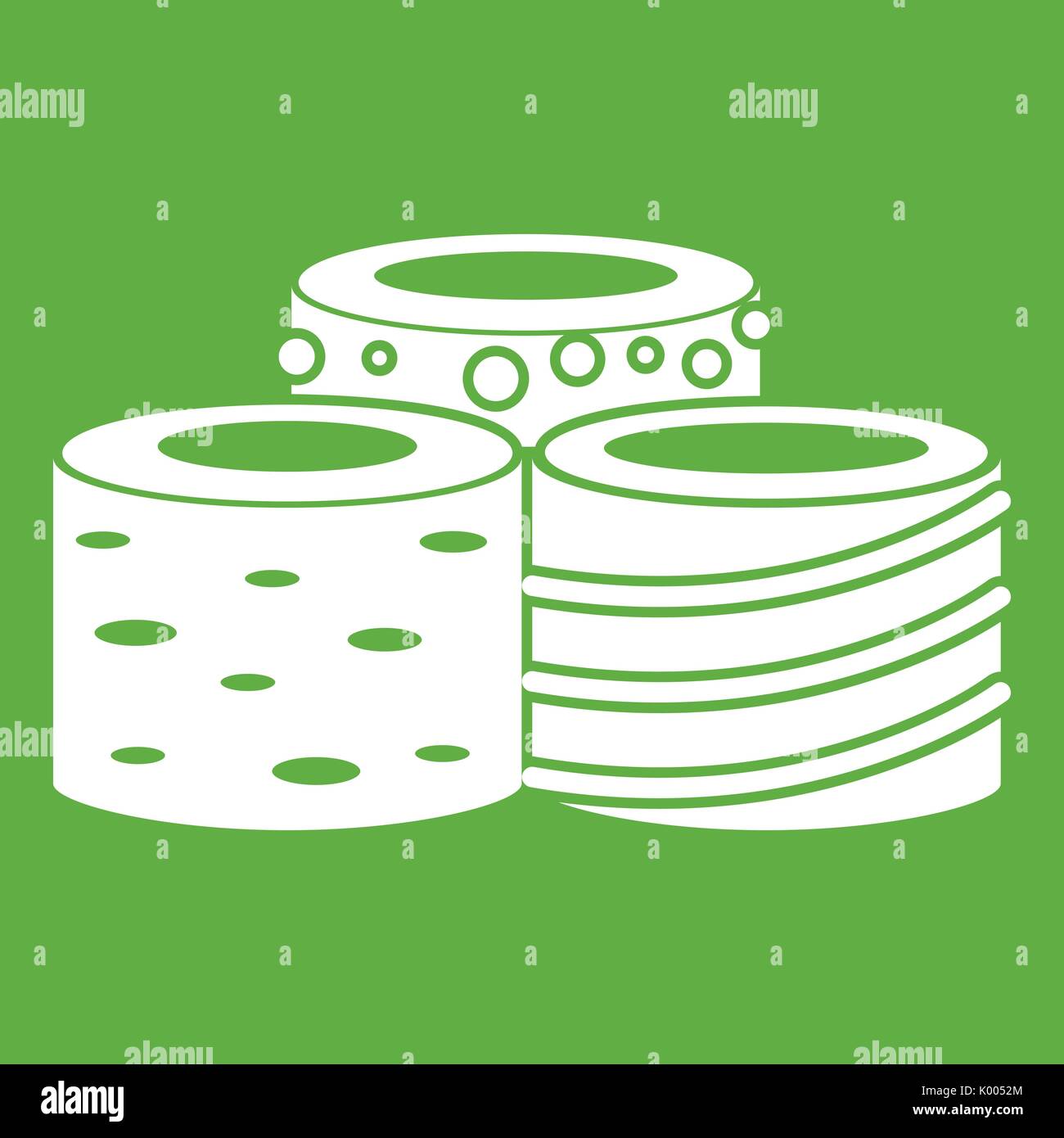 Green Turkish Delight Stock Vector Images Alamy