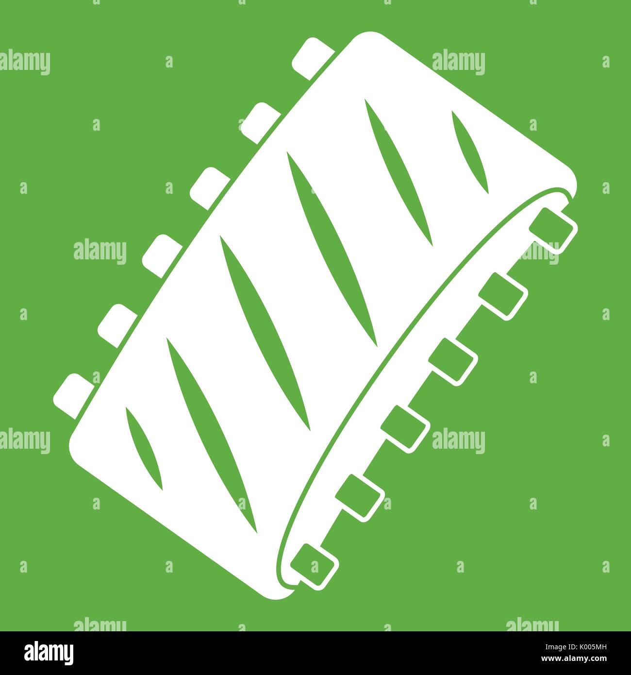 Pork spare rib Stock Vector Images - Alamy