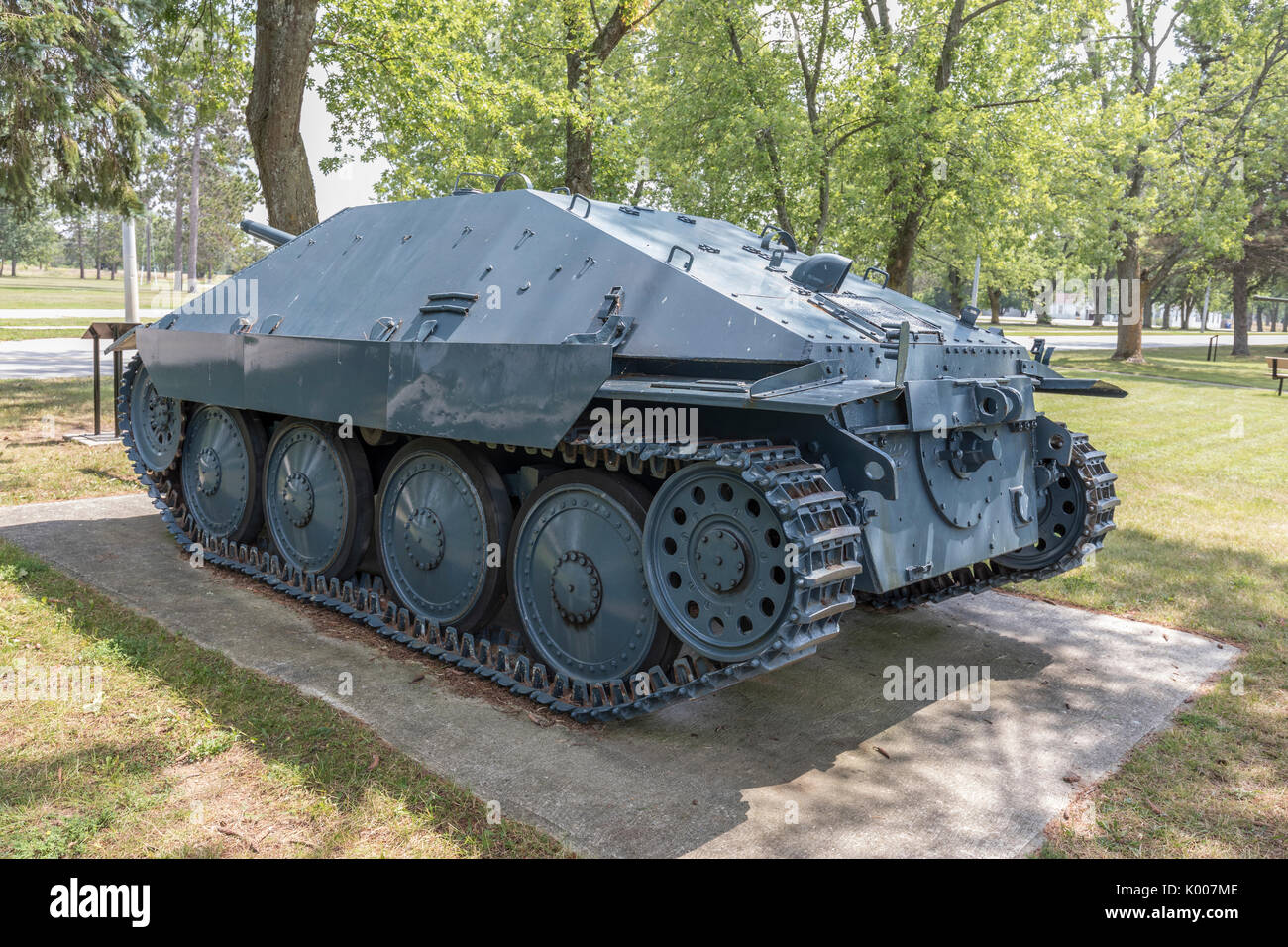 German Jagdpanzer 38(t) Stock Photo