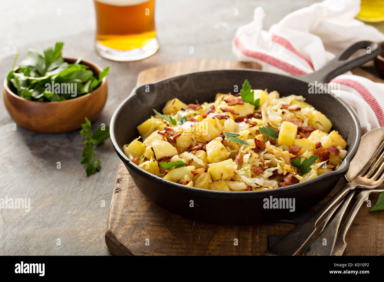 Cabbage and potatoes hires stock photography and images Alamy