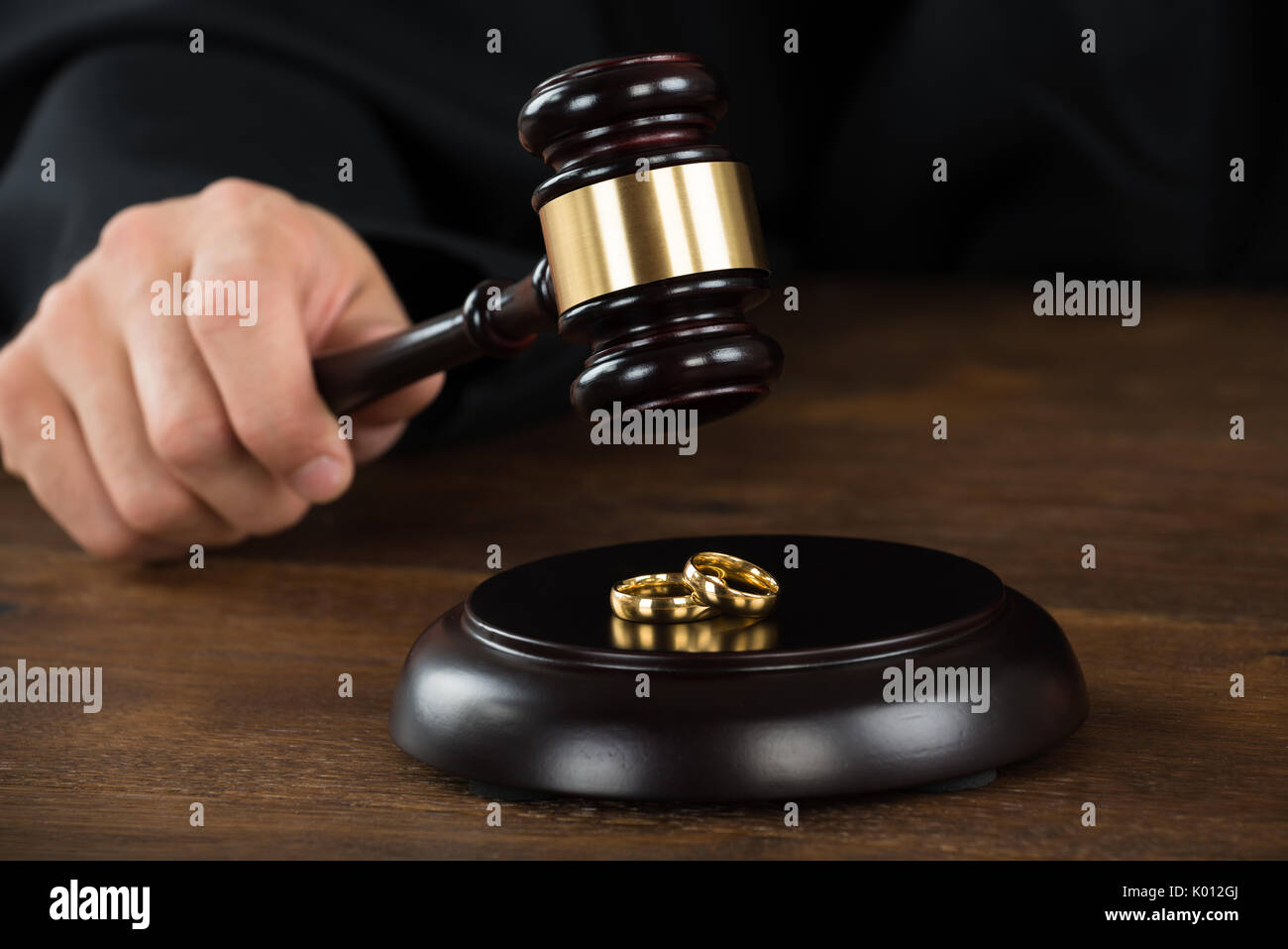 Judge Gavel Hitting High Resolution Stock Photography and Images Alamy