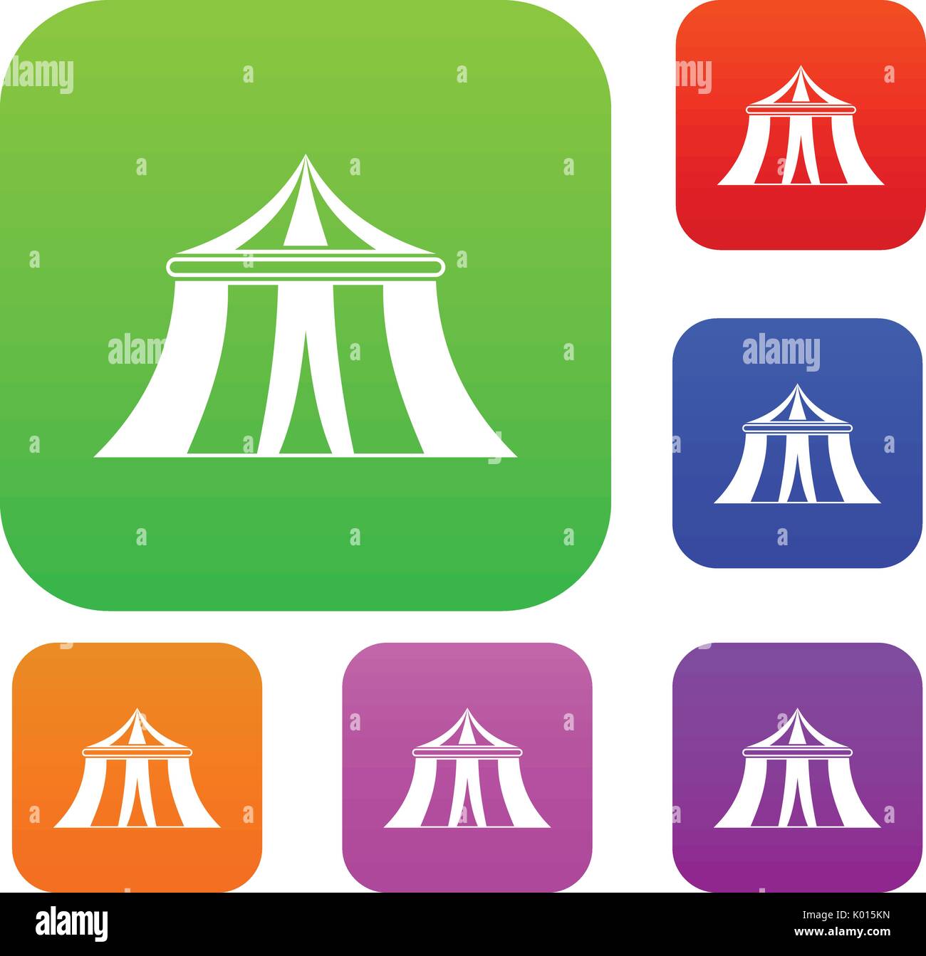 Circus tent set collection Stock Vector Image & Art - Alamy
