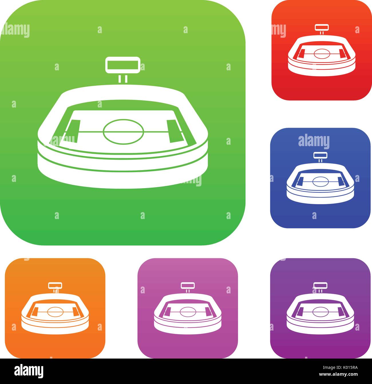 Stadium set collection Stock Vector Image & Art - Alamy