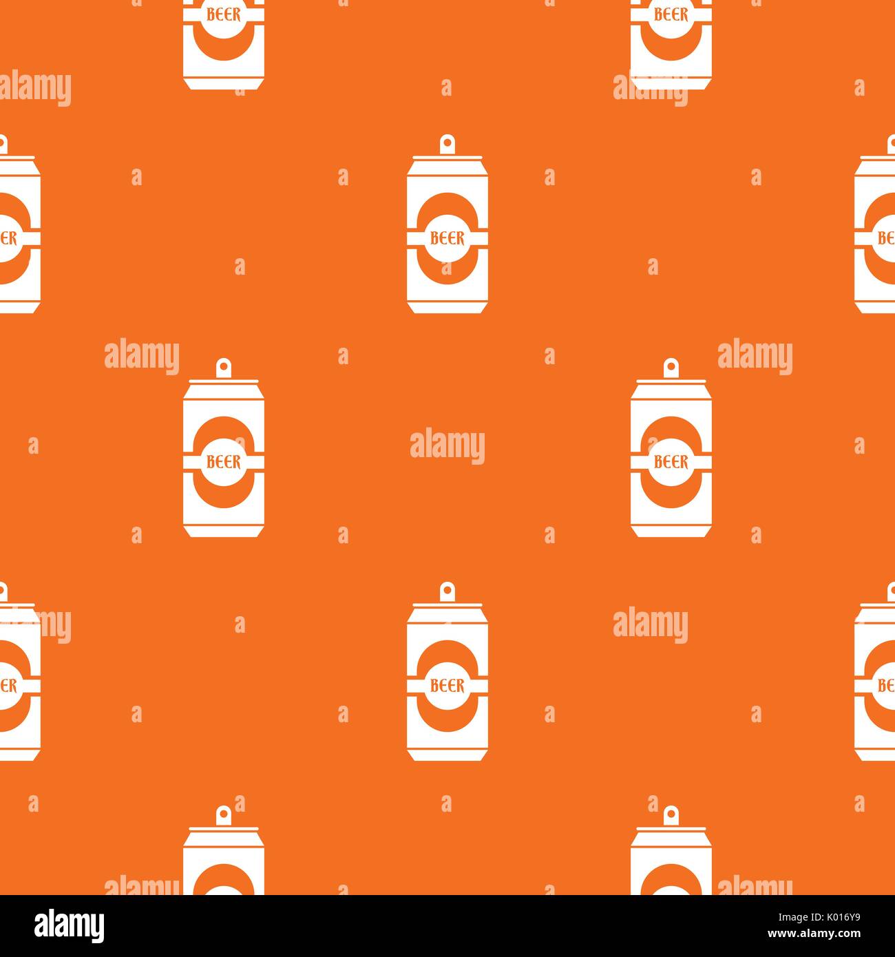 Aluminum can pattern seamless Stock Vector