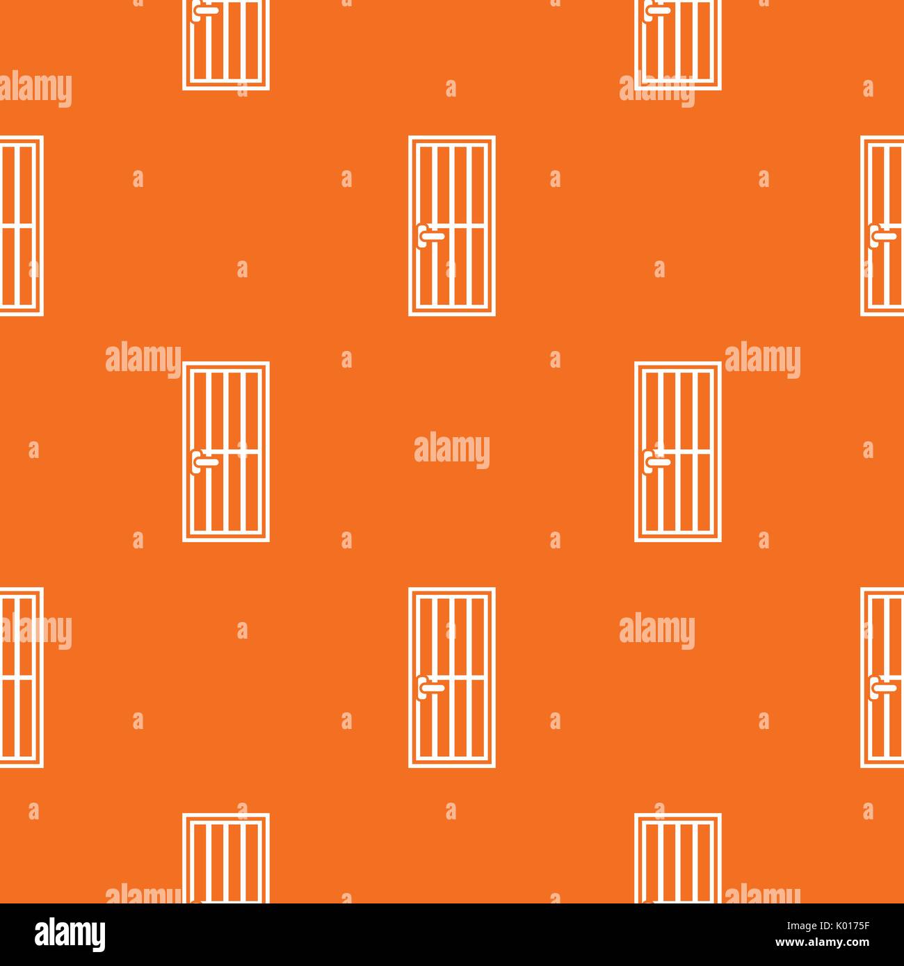Steel door pattern seamless Stock Vector