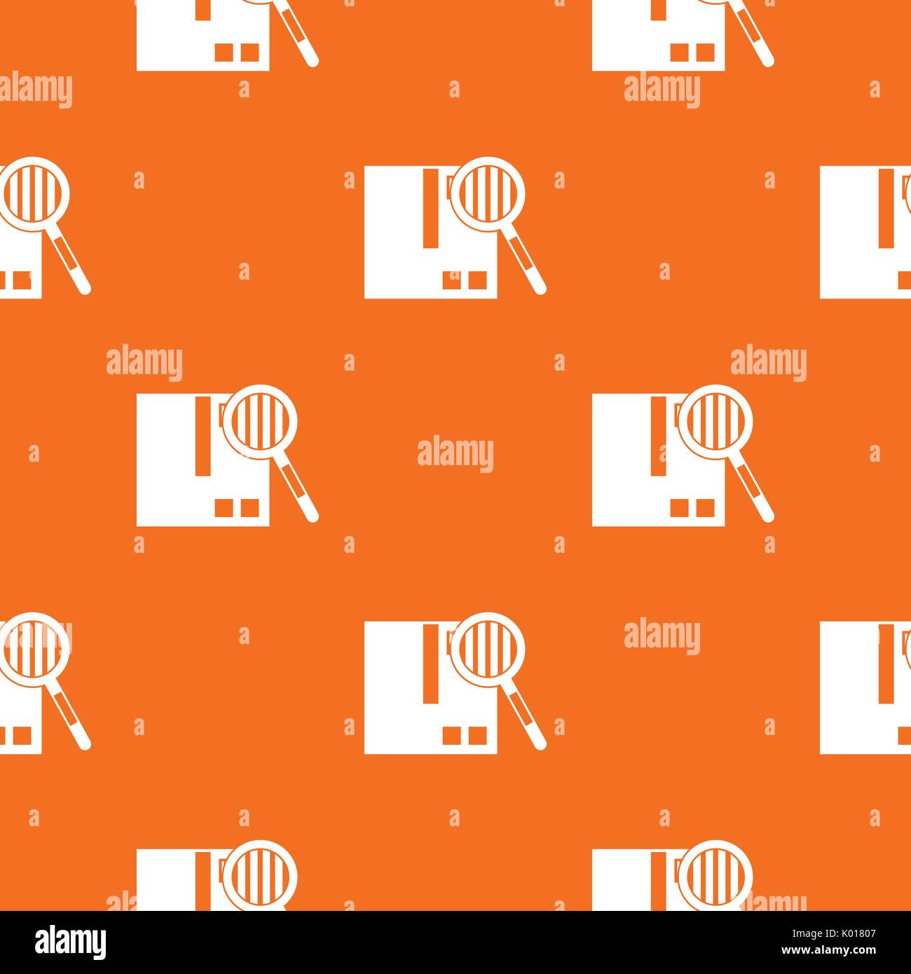 Quality control pattern seamless Stock Vector