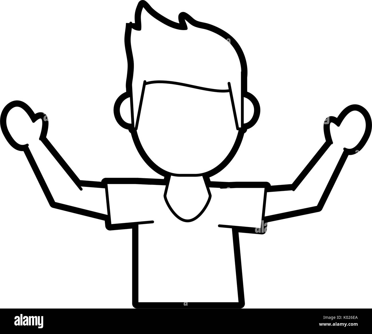 man vector illustration Stock Vector Image & Art - Alamy