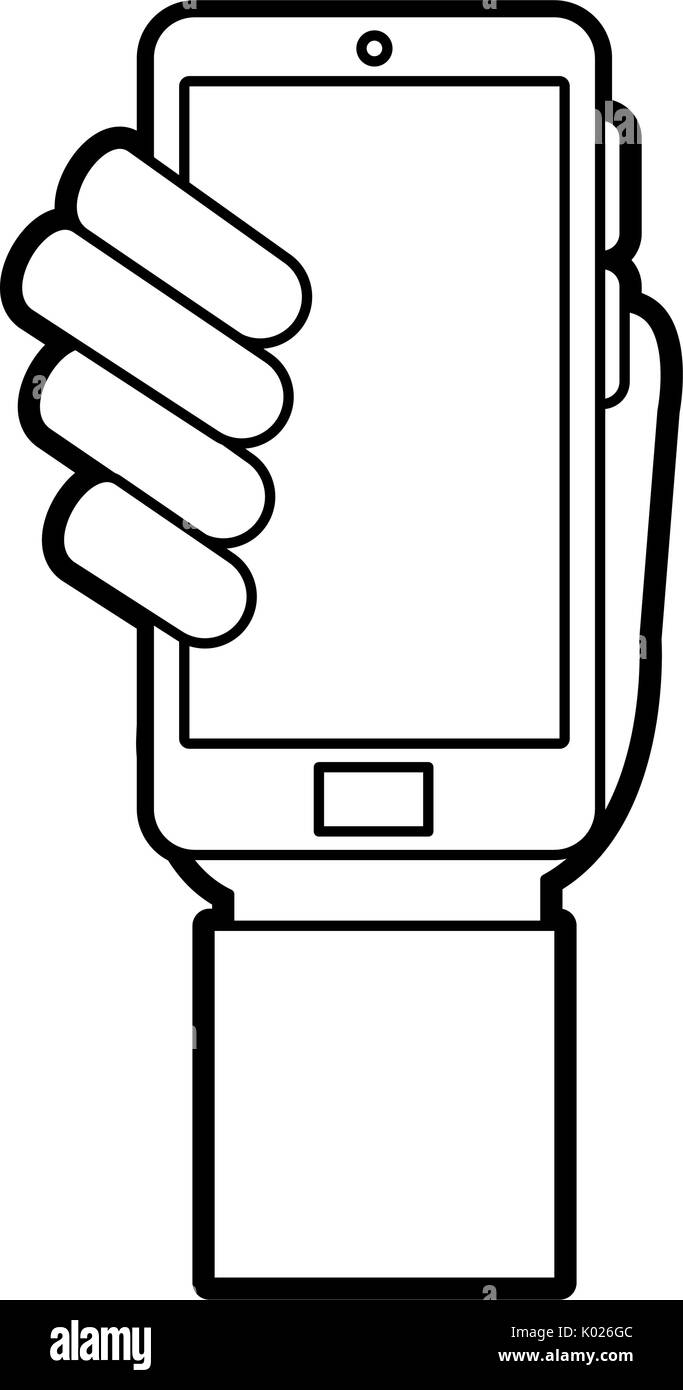 Smartphone vector illustration Stock Vector Image & Art - Alamy