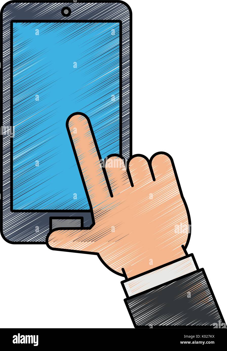 smartphone vector illustration Stock Vector Image & Art - Alamy