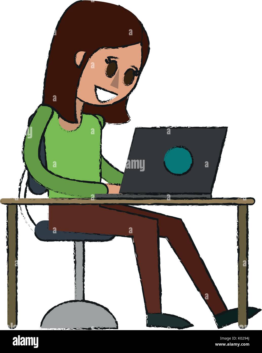 woman vector illustration Stock Vector Image & Art - Alamy