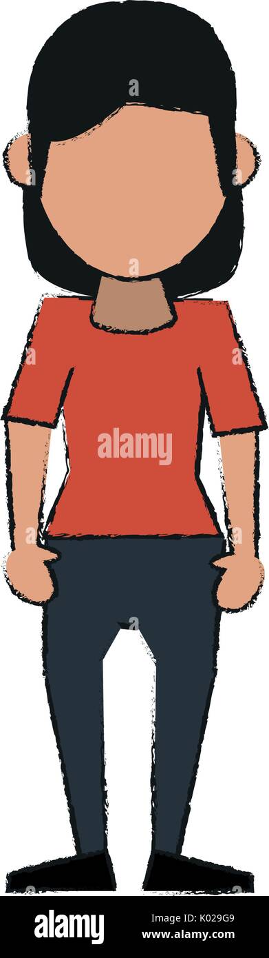 woman vector illustration Stock Vector Image & Art - Alamy