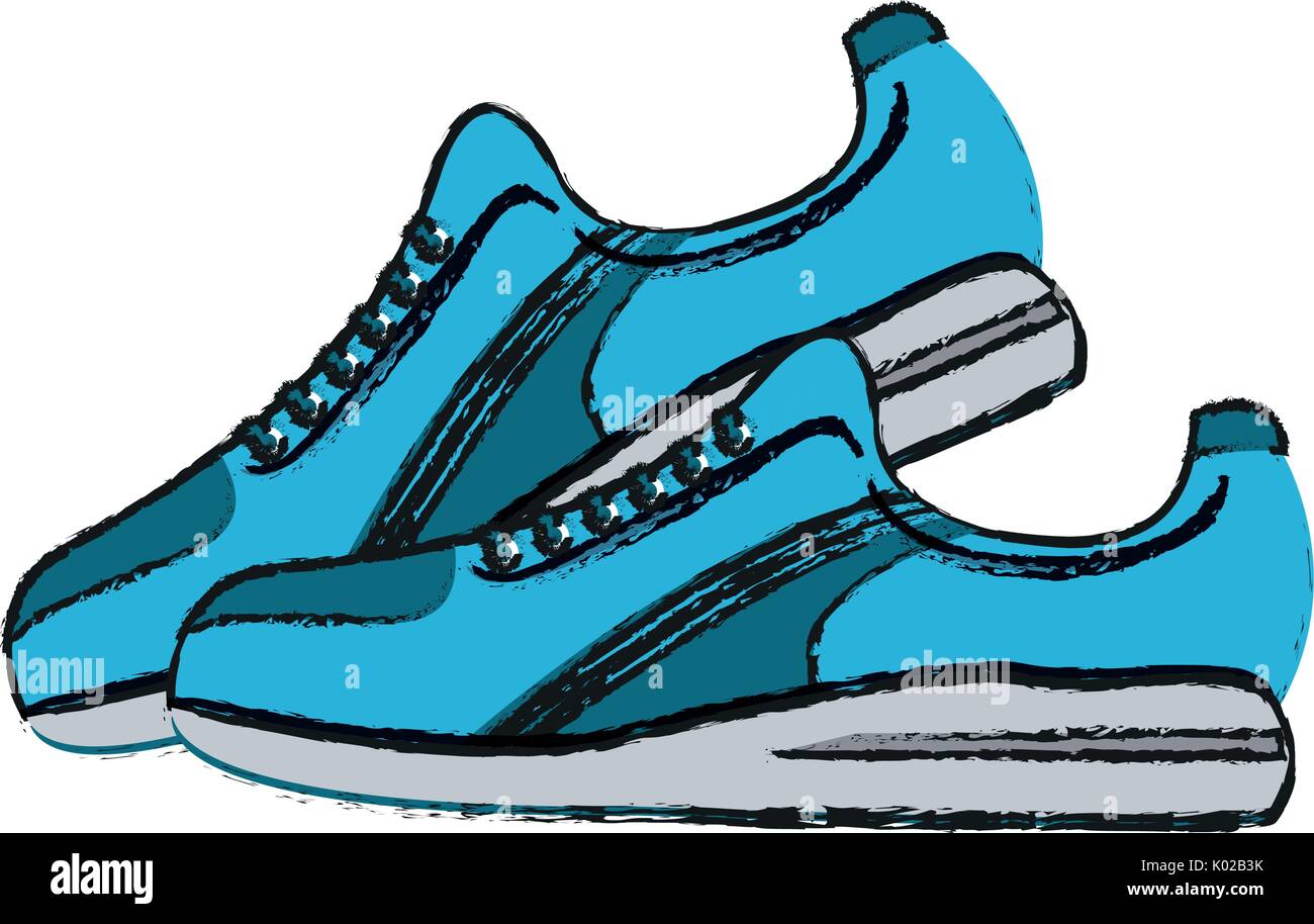 sneakers vector illustration Stock Vector Image & Art - Alamy