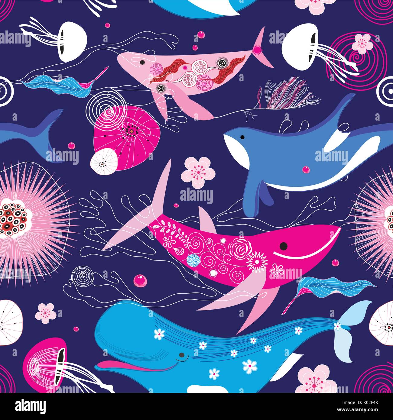 Blue whale signs Stock Vector Images - Alamy