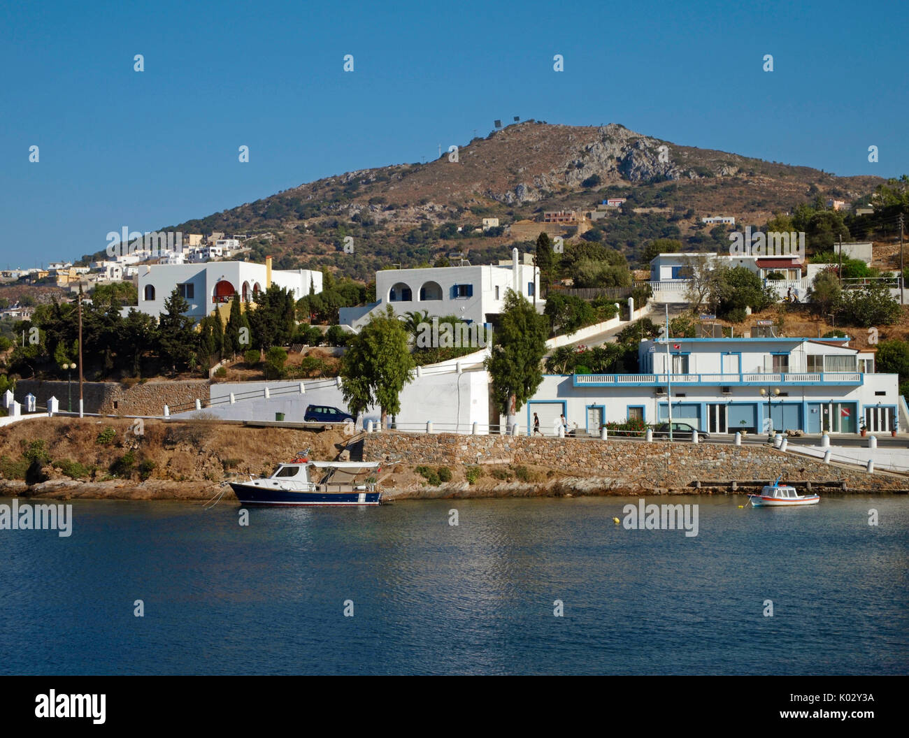 Agia Marina, Leros Island, Greece Stock Photo - Alamy