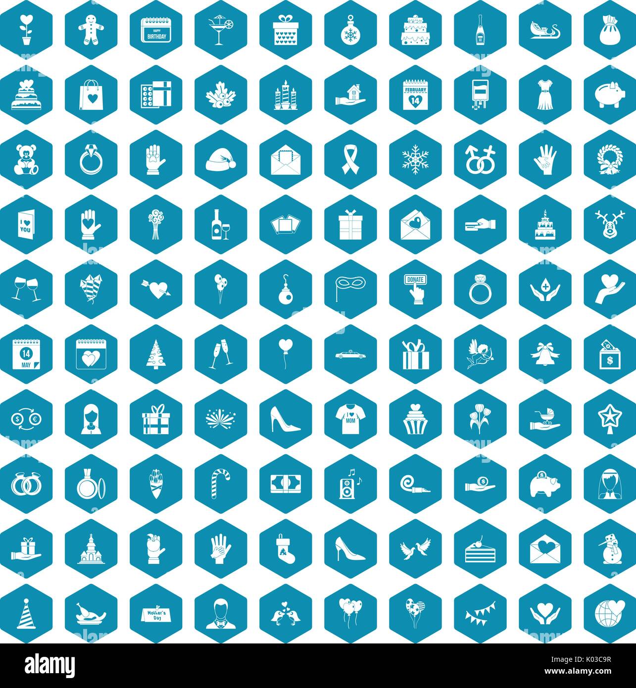 Violet bell flower in Stock Vector Images - Alamy