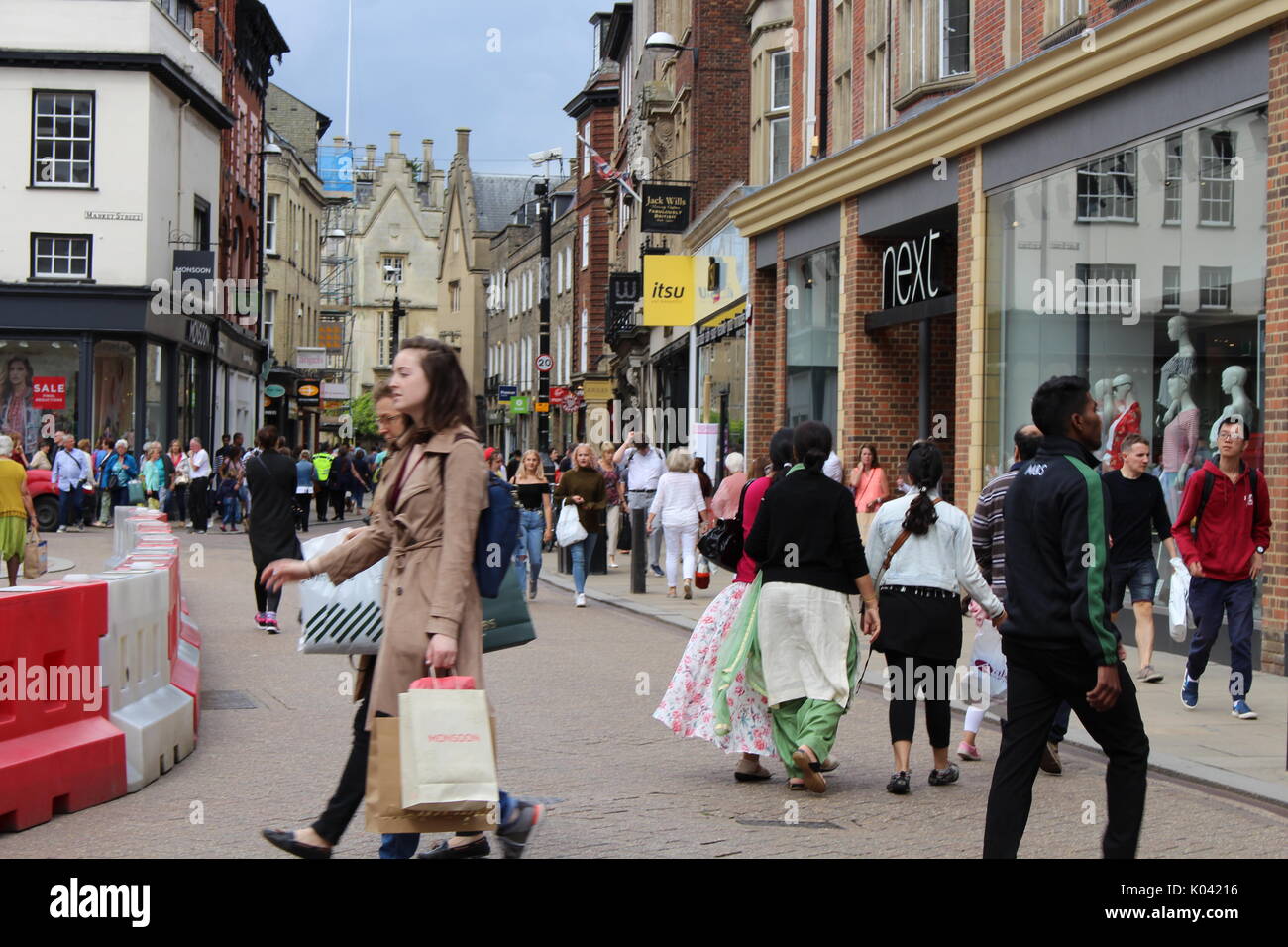Cambridge High Street Stock Photos & Cambridge High Street Stock Images
