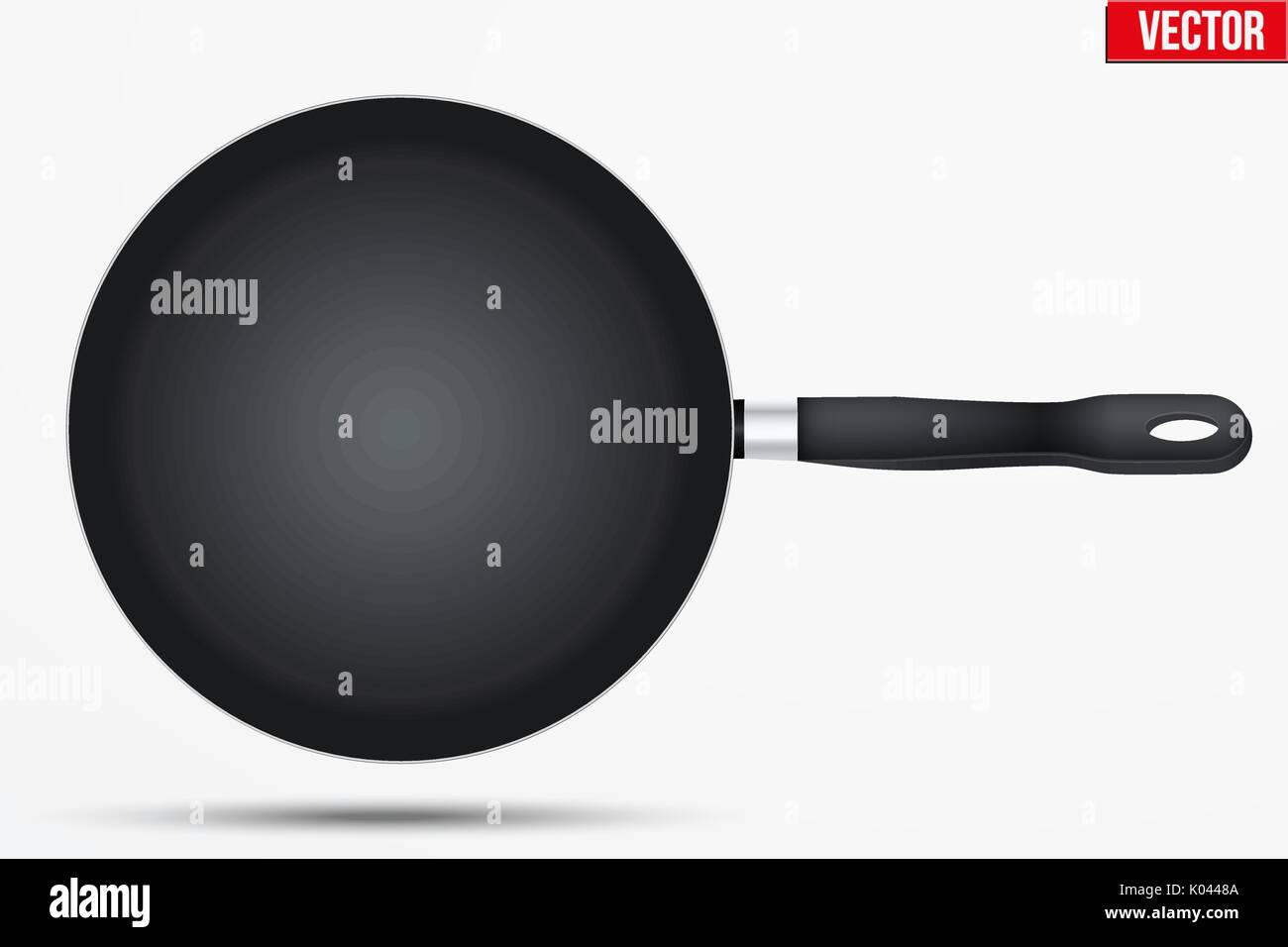 Non stick pan cooking Stock Vector Images Alamy