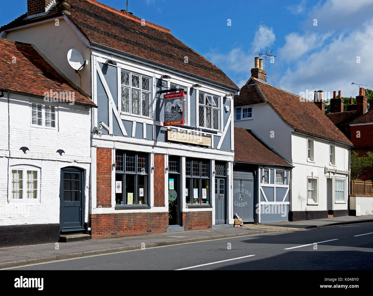 The Plough Inn, West Street, Farnham, Surrey, England UK Stock Photo