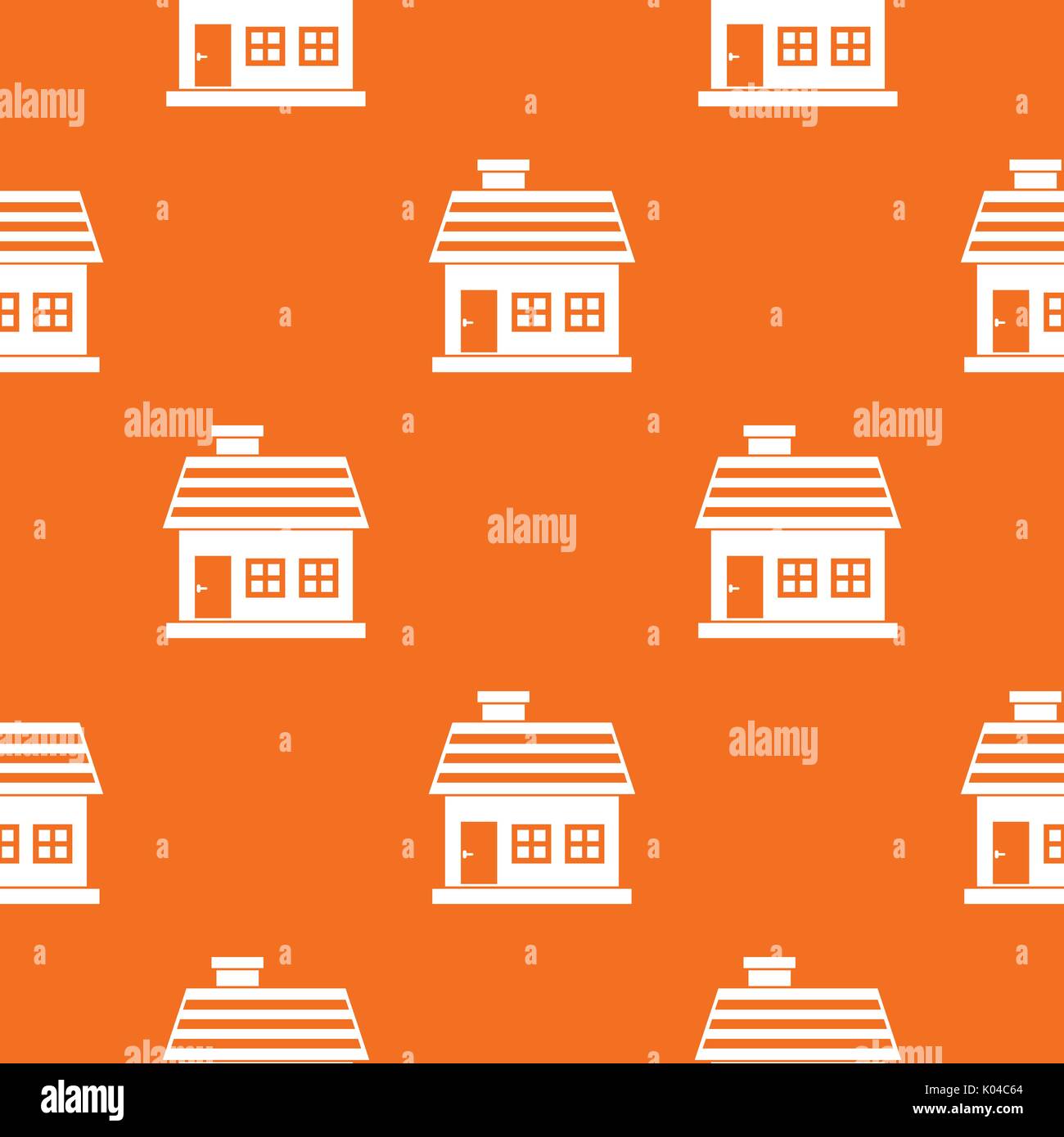 One-storey house pattern seamless Stock Vector Image & Art - Alamy