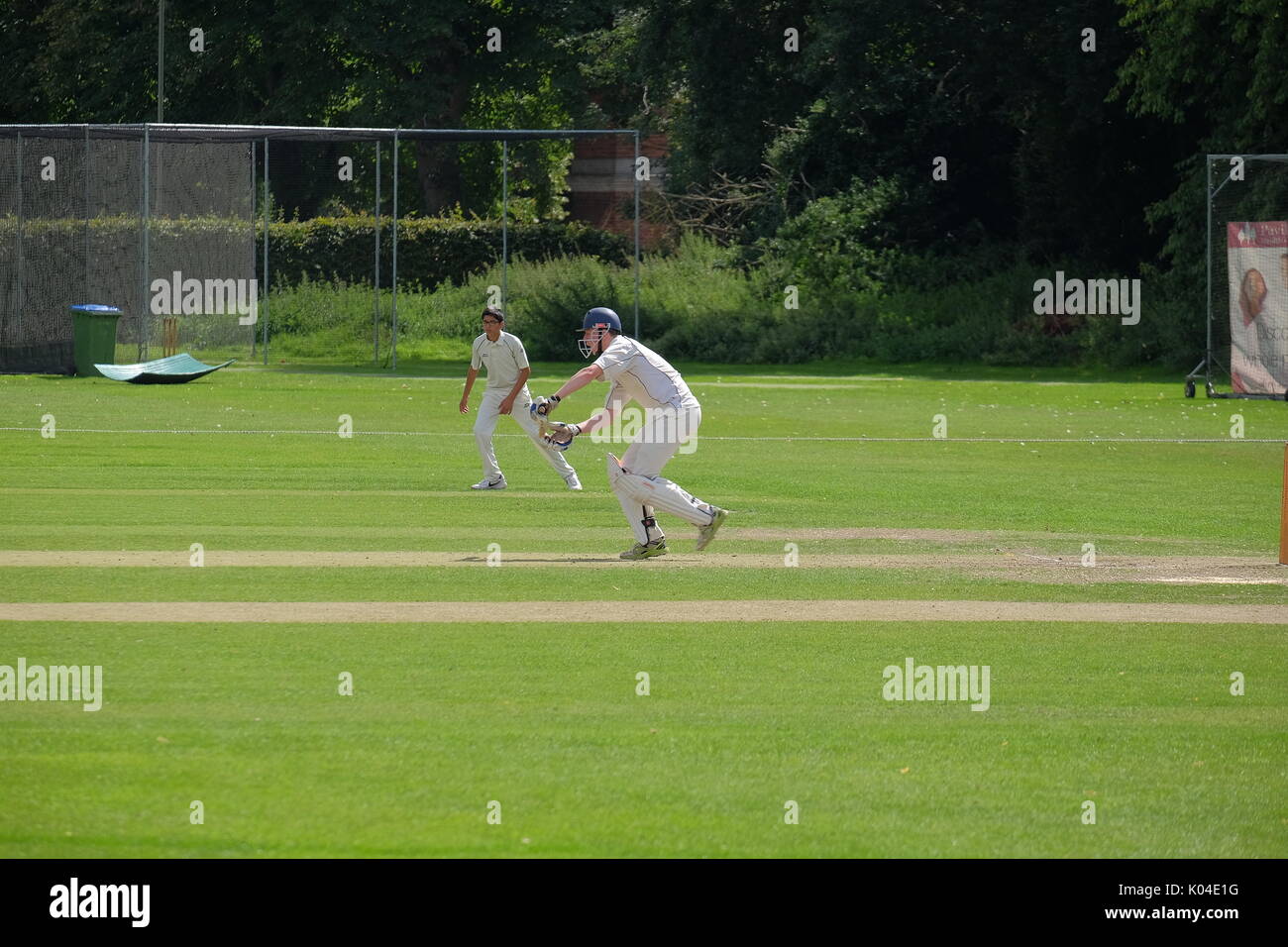 Bowler Running In Bowler running ball hi-res stock photography and images - Alamy