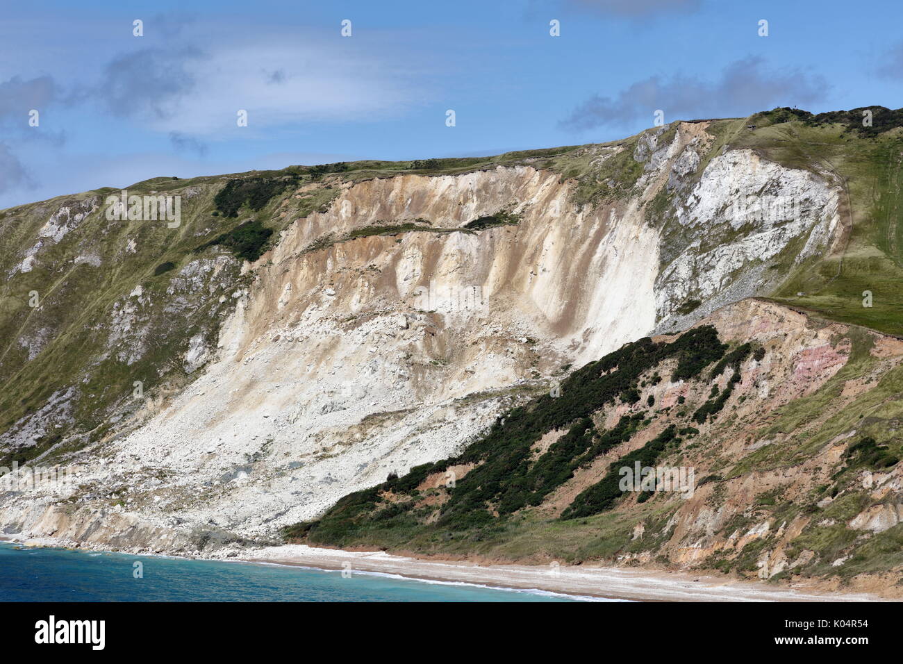 Erode coastal landslide hi-res stock photography and images - Alamy