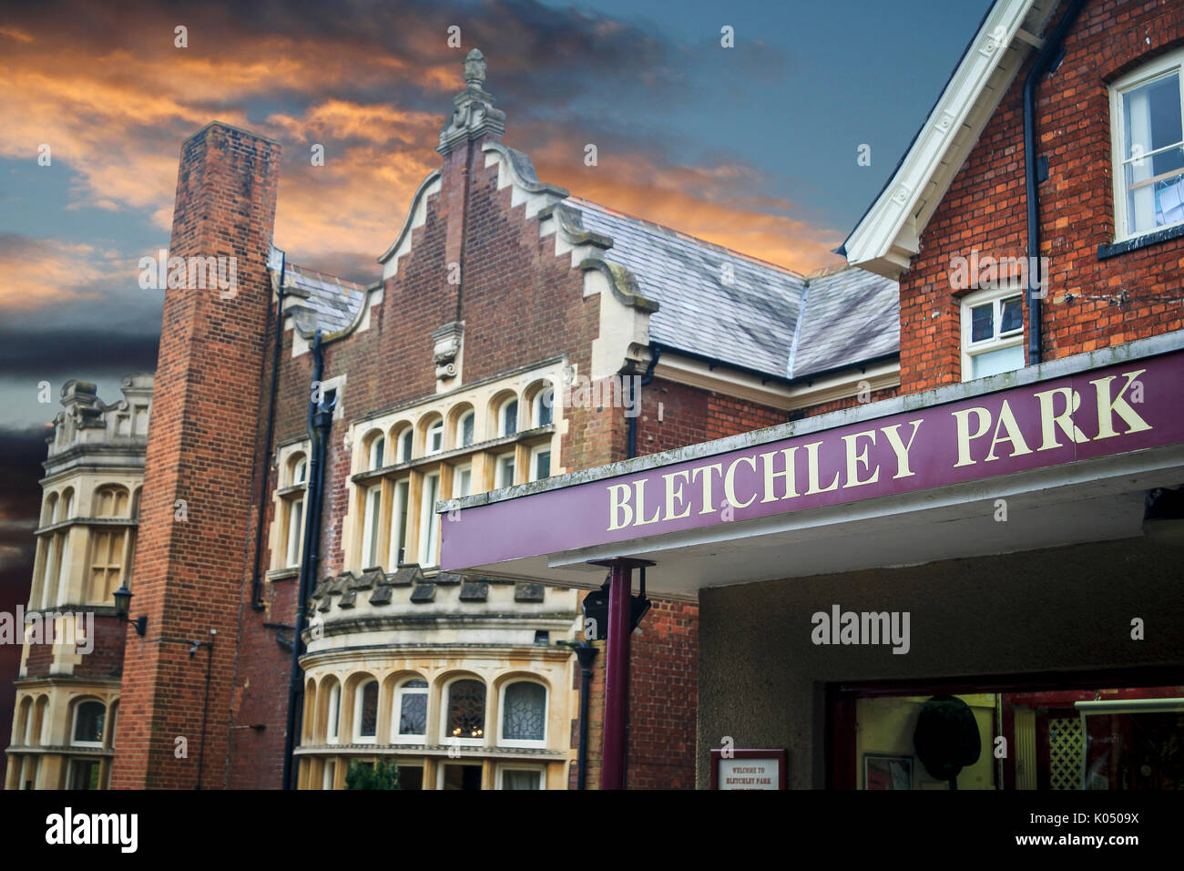 Bletchley Park Stock Photo