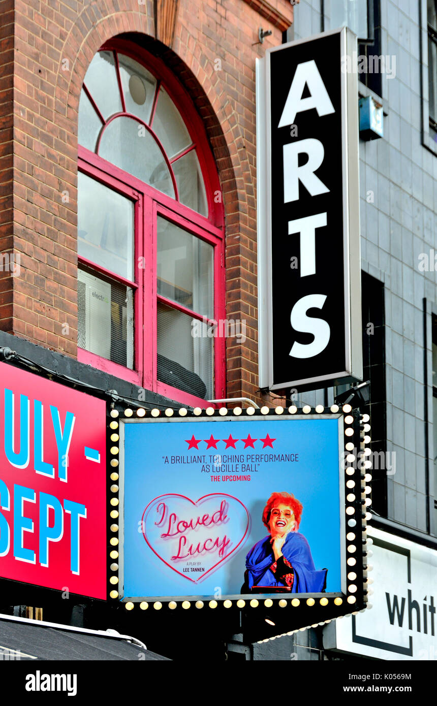 London, England, UK. 'I Loved Lucy' (by Lee Tannen, starring Sandra Dickinson) at the Arts Theatre, Great Newport Street Stock Photo