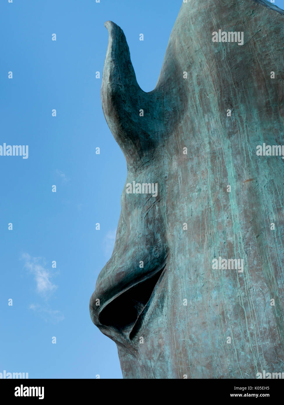 europe, UK, England, London, Marble Arch horse head Stock Photo Alamy