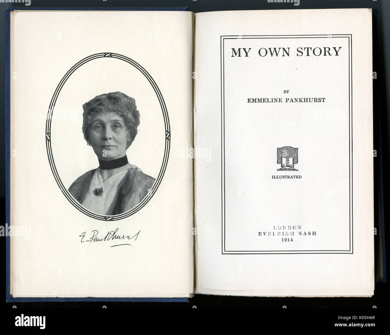 Emmeline Pankhurst, My Own Story Stock Photo