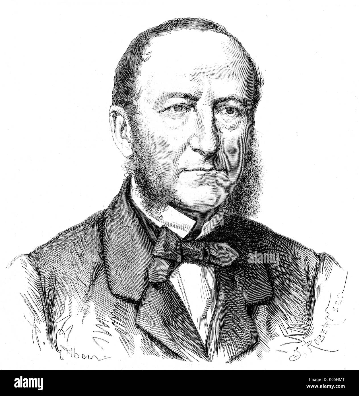 Sigismund Thalberg (1812 1871) German/Austrian musician Date Stock