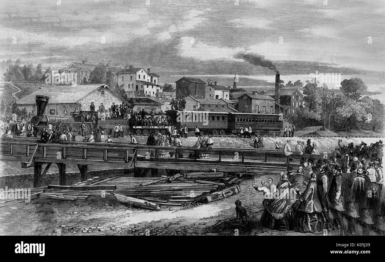 First usa town Black and White Stock Photos Images Alamy