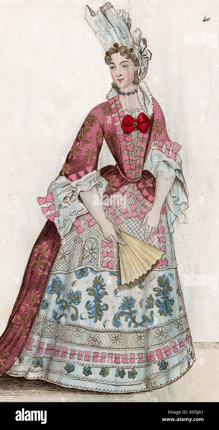 LOUISE-FR. DE BOURBON Stock Photo