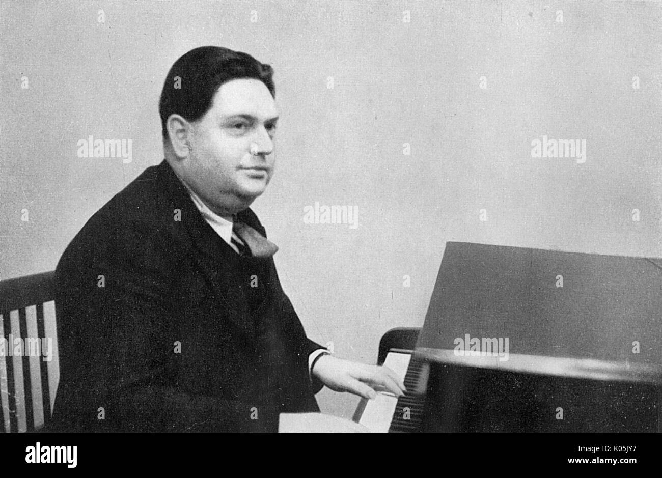 DARIUS MILHAUD  French musician        Date: 1892 - 1974 Stock Photo