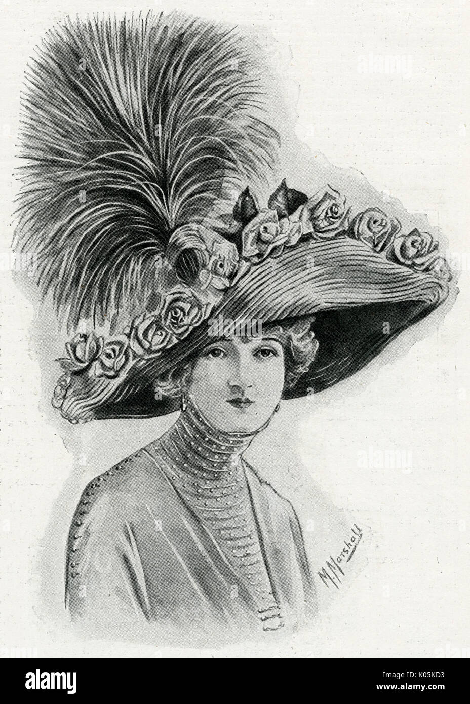 Spring 1912 Hat woman and 1910s hi-res stock photography and images - Alamy
