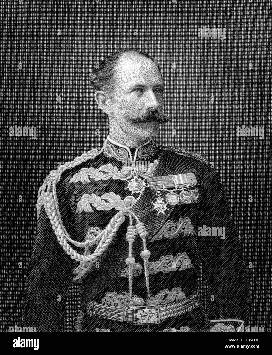 Sir Herbert Stewart Stock Photo