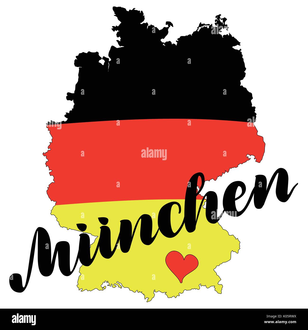 Muenchen Stock Vector Images - Alamy