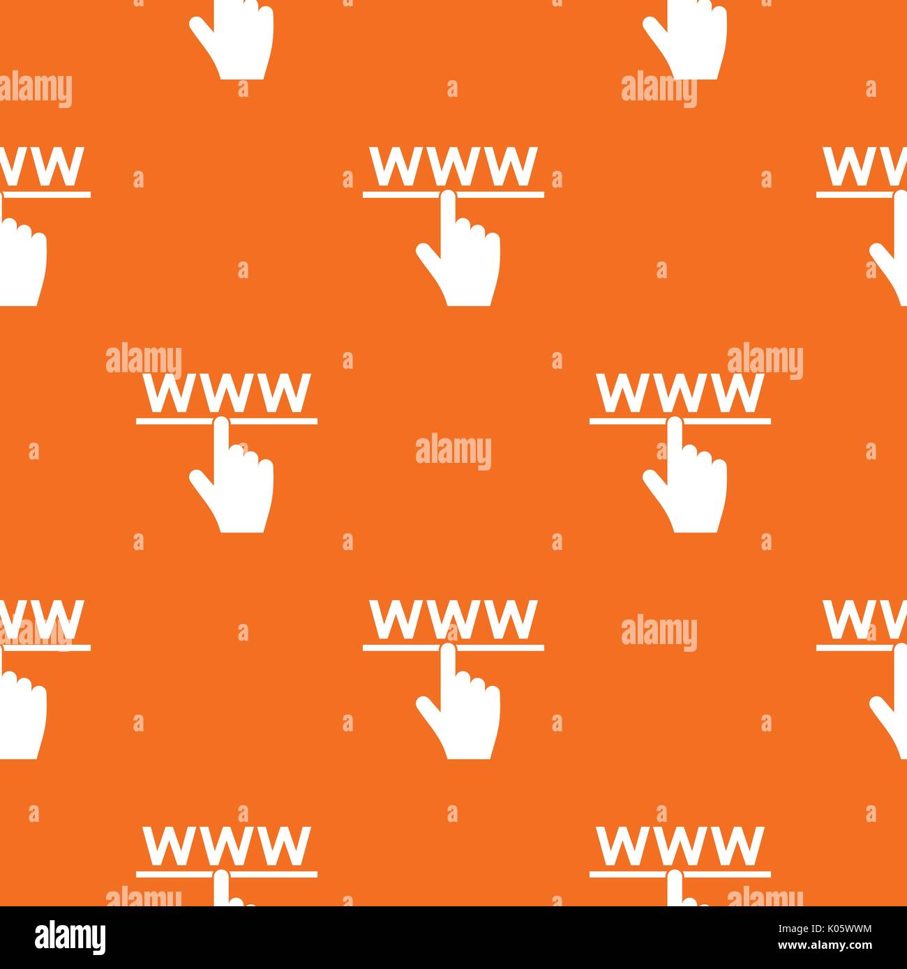 Hand cursor and website pattern seamless Stock Vector Image & Art - Alamy