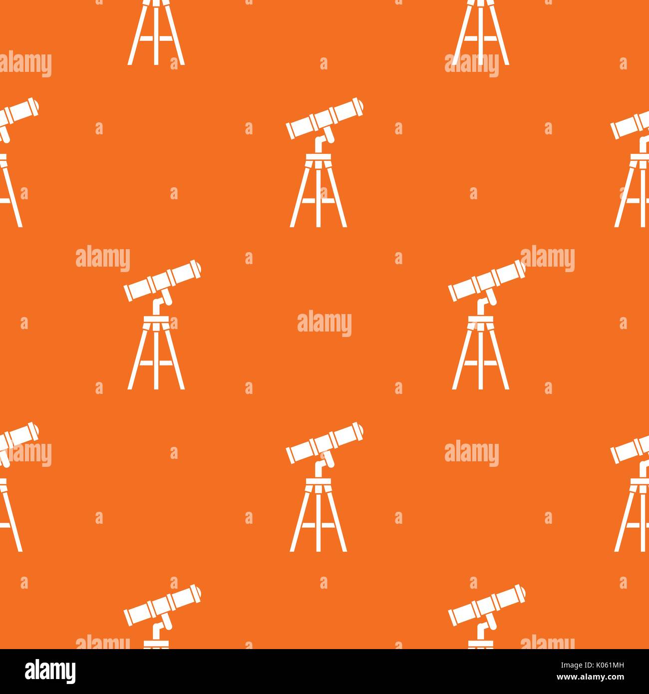 Telescope pattern seamless Stock Vector