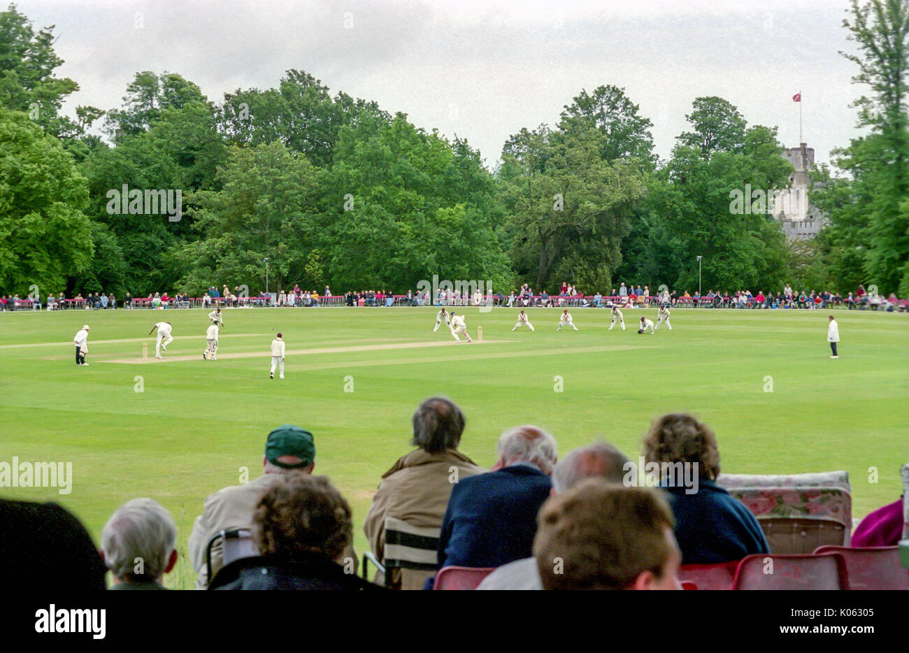 West Indies v Zimbabwe at Arundel Castle Cricket Ground Stock Photo Alamy