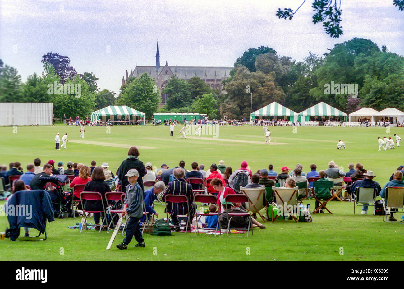 West Indies v Zimbabwe at Arundel Castle Cricket Ground Stock Photo Alamy