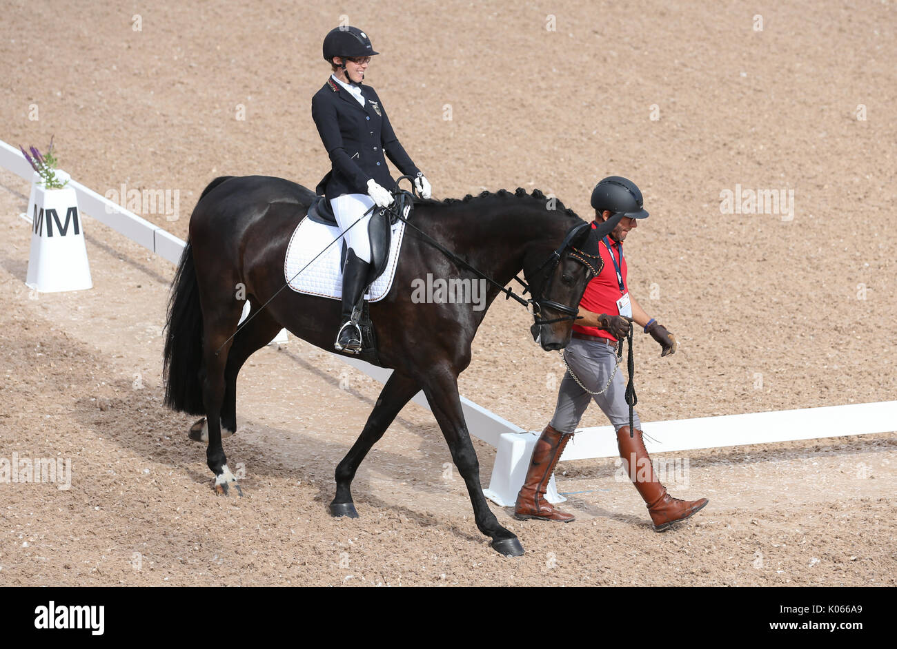 Gothenburg, Sweden. 21st Aug, 2017. German para dressage rider Alina ...