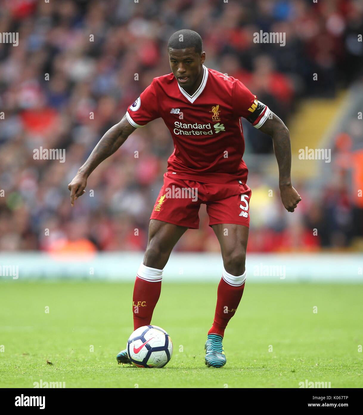 GEORGINIO WIJNALDUM LIVERPOOL FC Stock Photo - Alamy