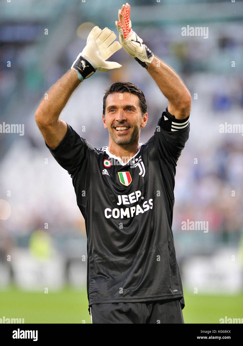 August 19, 2017 in Turin Allianz Stadium Soccer match FC JUVENTUS vs. CAGLIARI 30 In picture August 19, 2017 in Turin Allianz Stadium Soccer match FC JUVENTUS vs. CAGLIARI 30 In picture