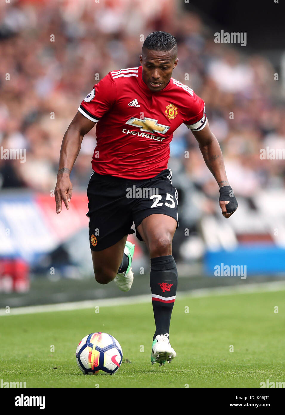 Manchester United's Antonio Valencia Stock Photo - Alamy