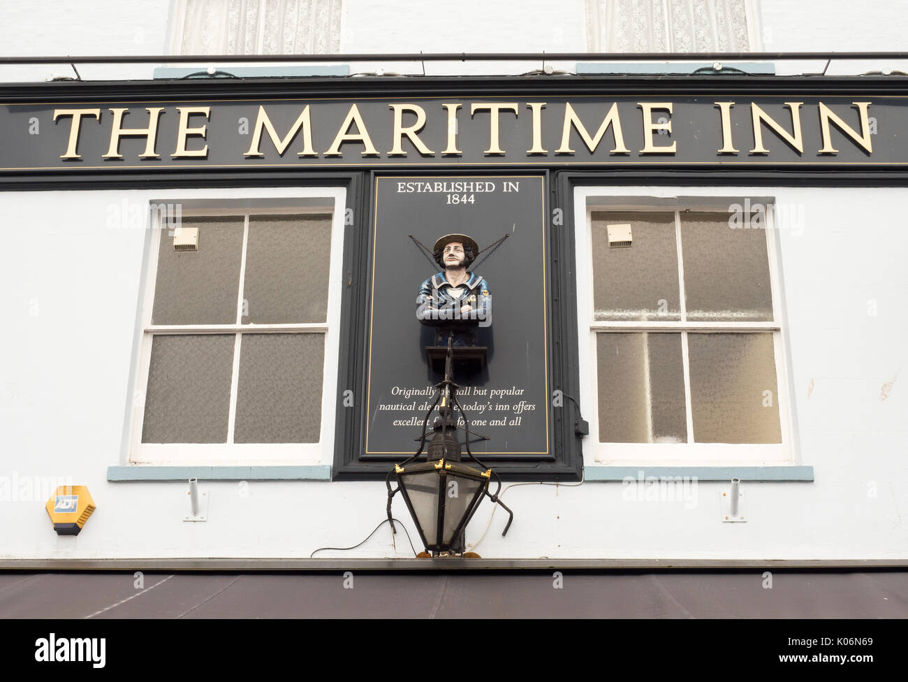 The Maritime Inn, Southside Street, Barbican, Plymouth, Devon, England, UK. Stock Photo