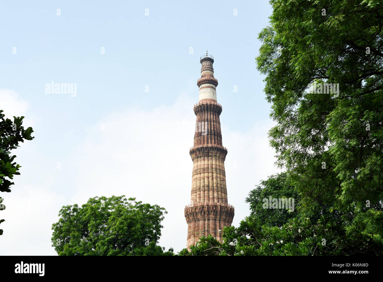 Qutub Minar, New Delhi Stock Photo