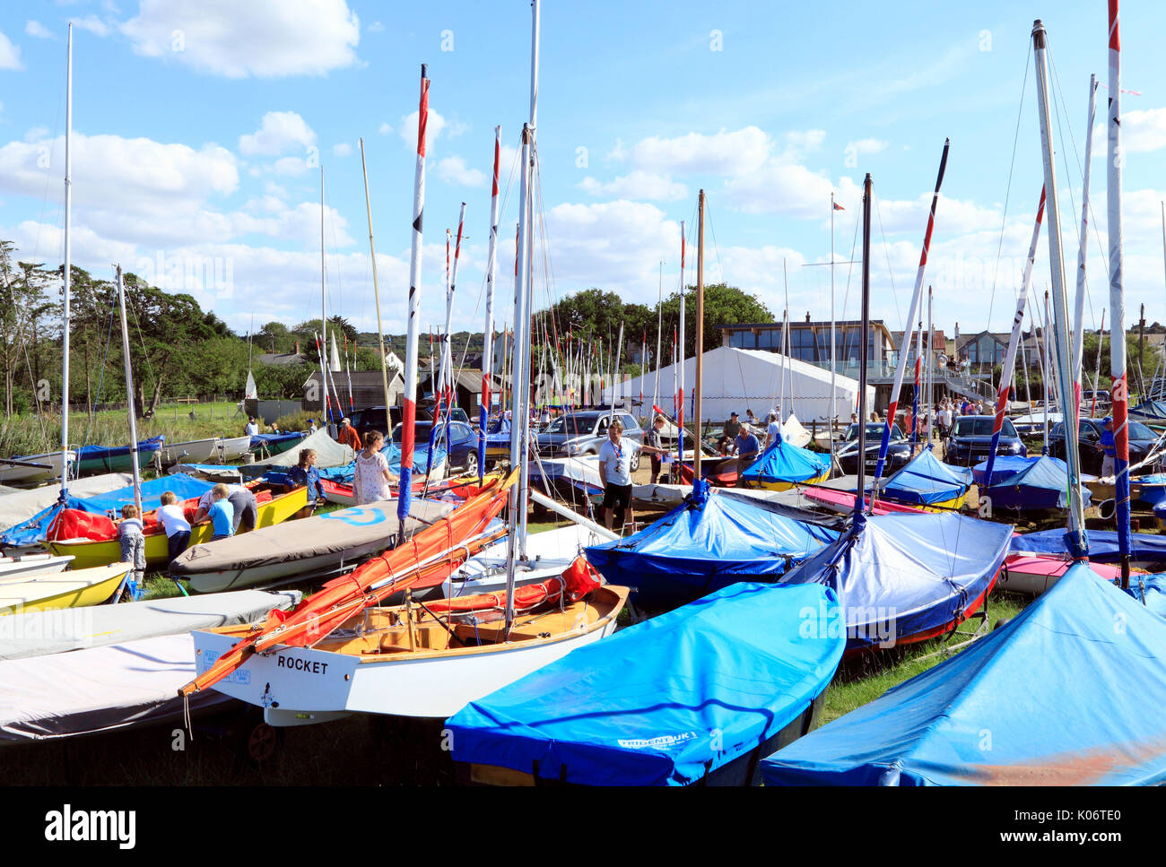 Norfolk boat yard hires stock photography and images Alamy