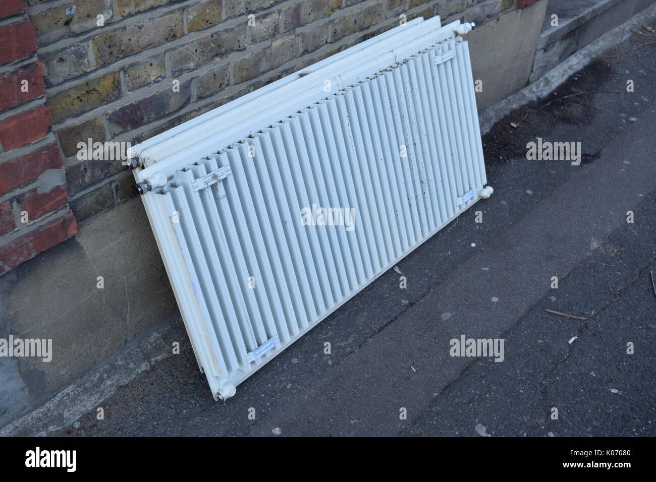 Old Abandoned Home Radiator Stock Photo Alamy   Old Abandoned Home Radiator K07080 