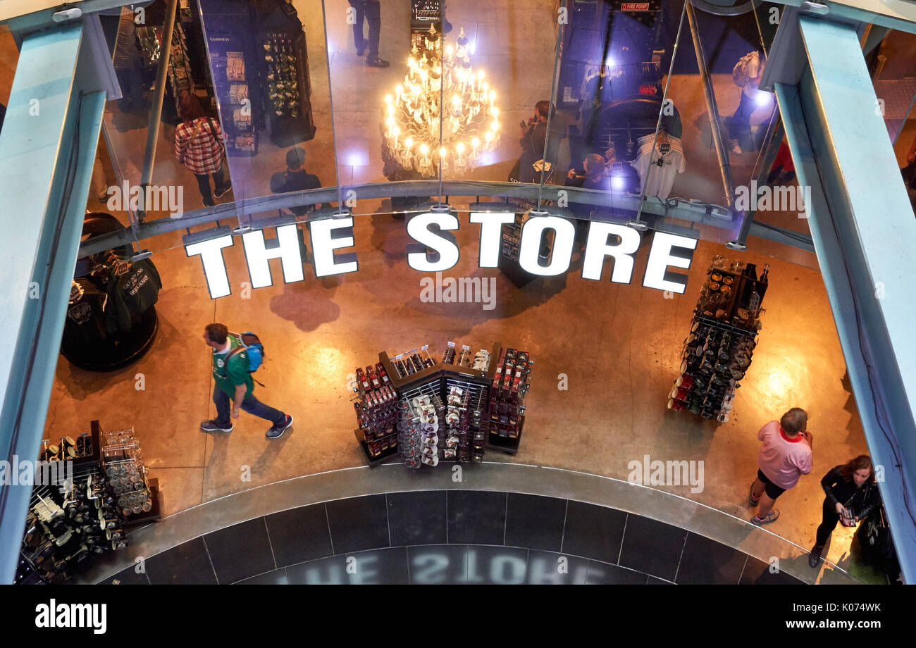 DUBLIN, IRELAND AUGUST 3, 2017 Guinness store in Dublin. Guinness