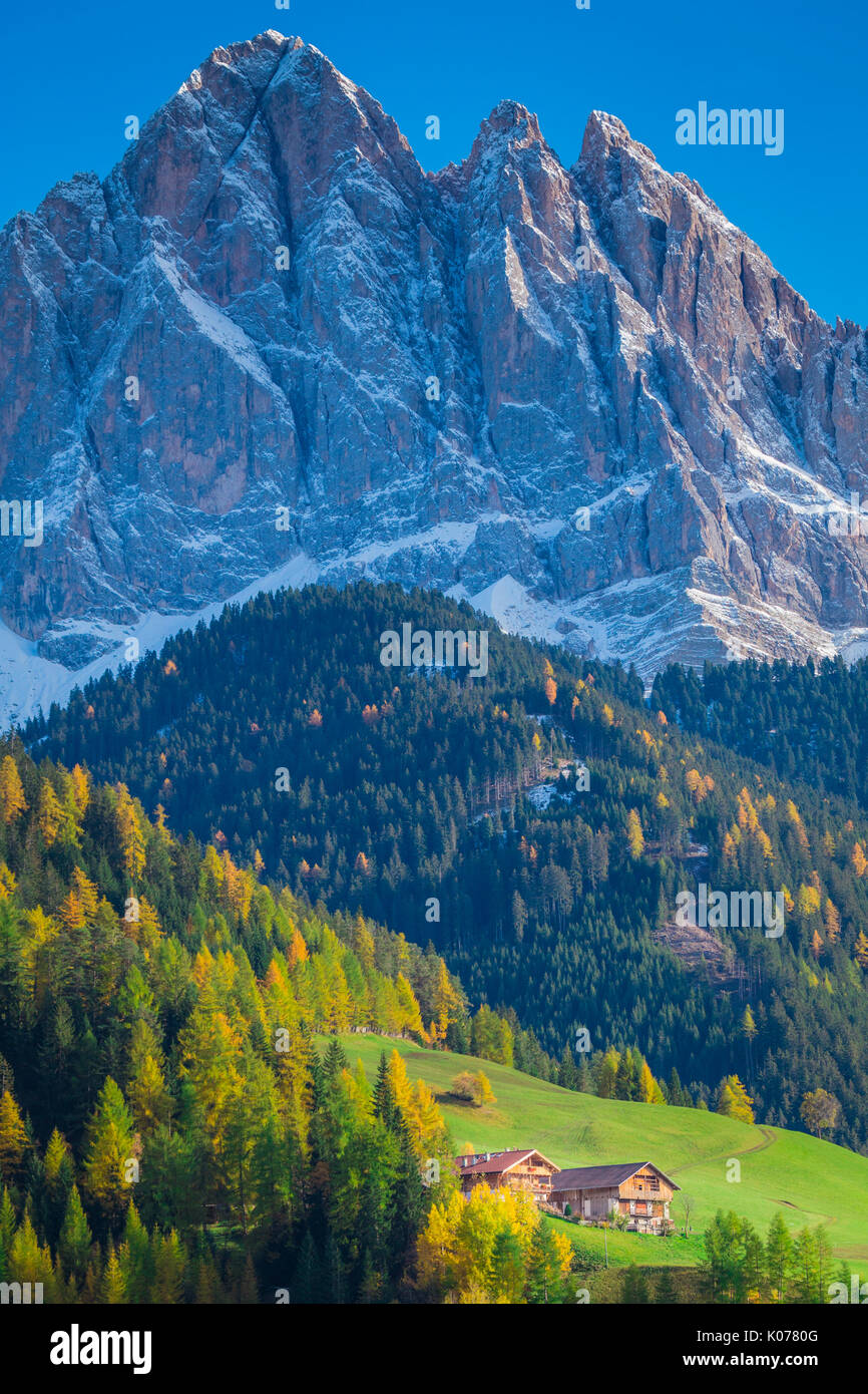 Val di Funes, Trentino Alto Adige, Italy Stock Photo